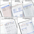 Undated Monthly Budget and Bill Planner